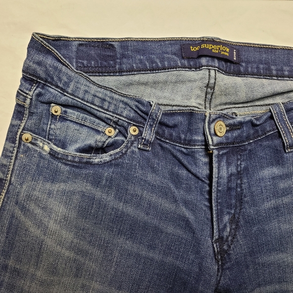 Levis Womens 524 Too Superlow Jeans - Picture 8 of 11
